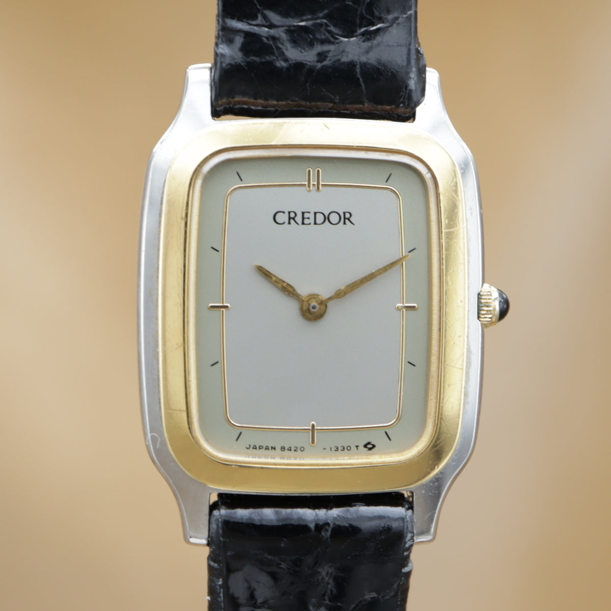 SEIKO CREDOR 18KT BELEL 8420-6730  <1984年>