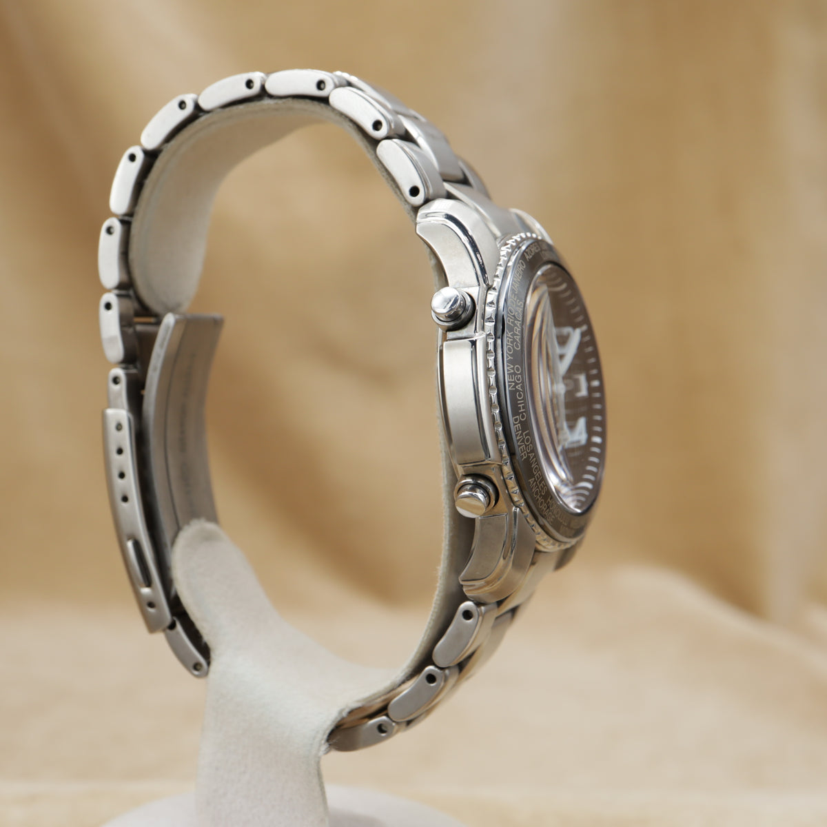 SEIKO BRIGHTZ World Time Alarm Titanium SAGW001/5T52-6B90 <2001>