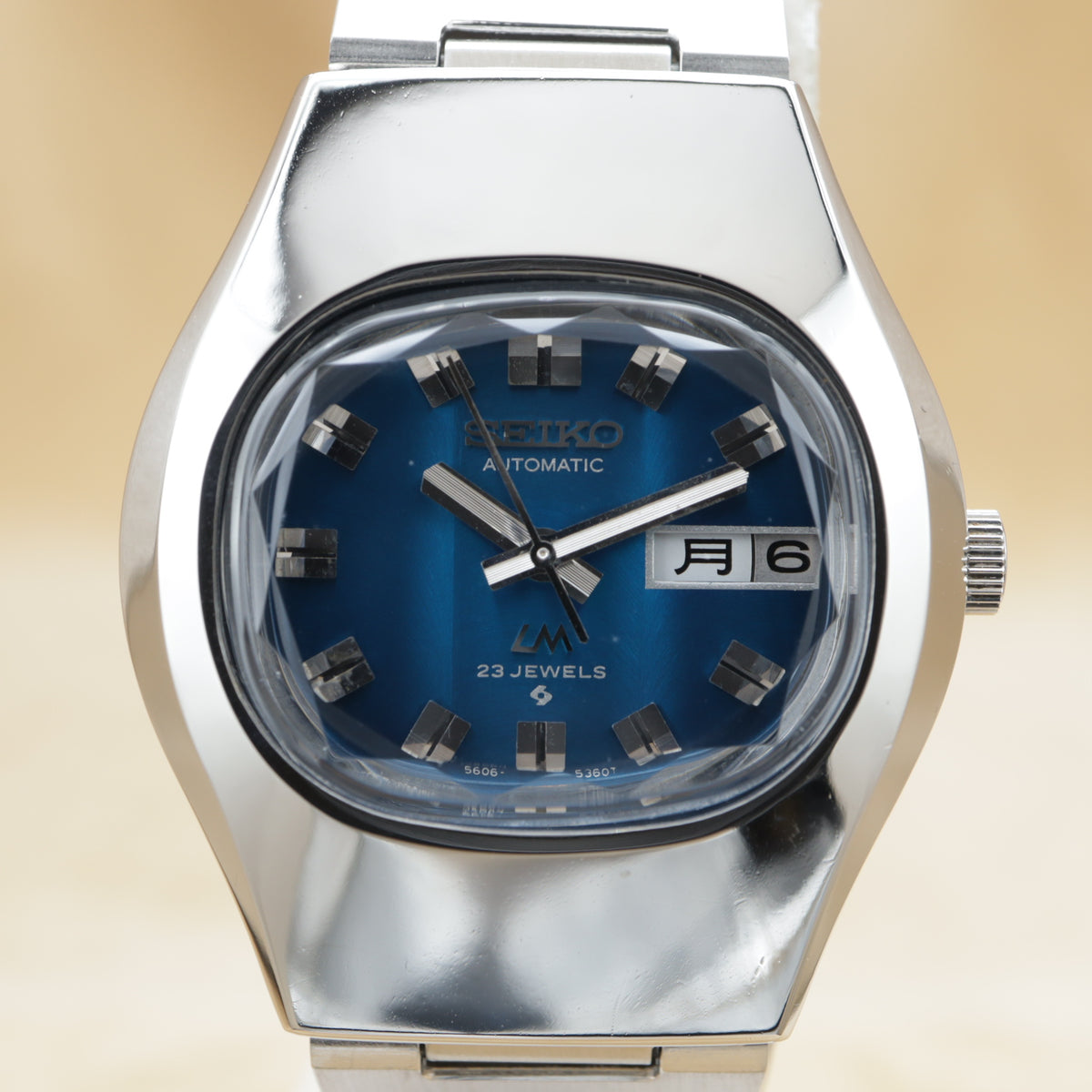 SEIKO LORD MATIC Cut Glass 5606-5170 <1974年>