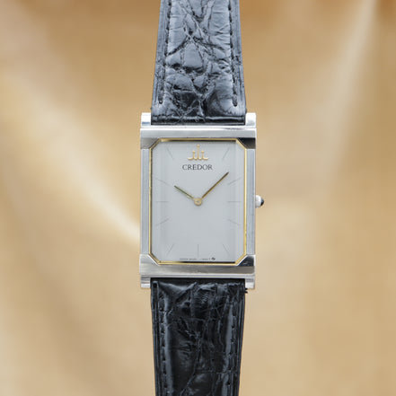 SEIKO CREDOR Rectangle HC 8420-6990 <1980~1990年代>