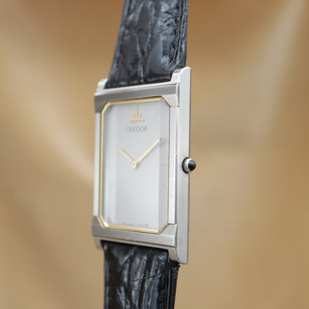 SEIKO CREDOR Rectangle HC 8420-6990 <1980~1990年代>