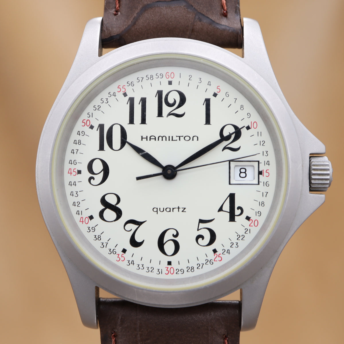 HAMILTON QUARTZ Arabic 9821B <1990s>