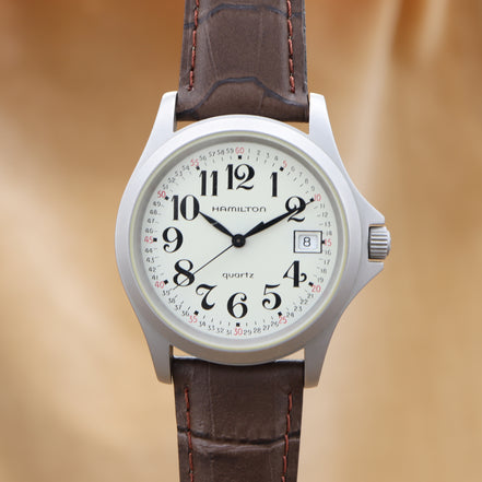 HAMILTON QUARTZ Arabic 9821B <1990s>