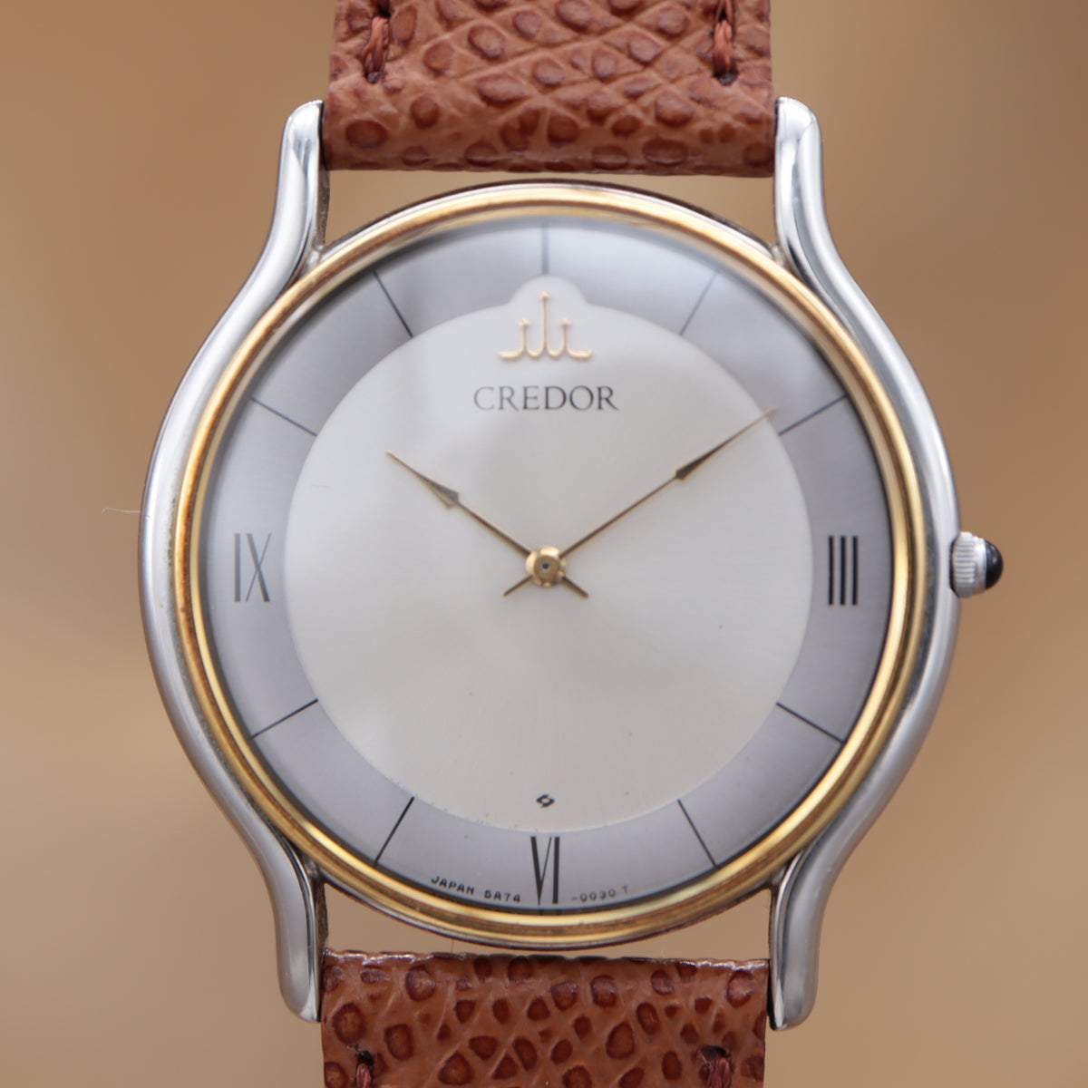 CREDOR 18K Bezel 5A74-0020 <1986年製>