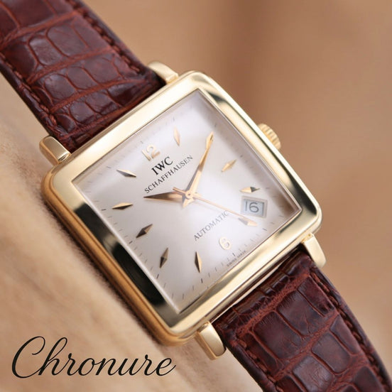 IWC IW1876 Square 18K 750 Gold