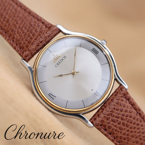 CREDOR 18K Bezel 5A74-0020 <1986年製>