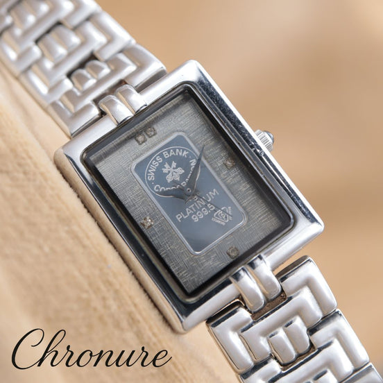 ELGIN Platinum Ingot Watch FK-611-K1